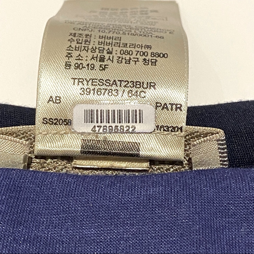 BURBERRY BRIT DRAPE FRONT REVERSIBLE CARDIGAN - Picture 7 of 8